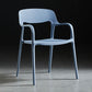 Open Back Dining Side Chair Dining Room Home Plastic Arm Chair Clearhalo 'Dining Chairs' 'Dining Tables & Seating' 'dining_chair' 'furn' 'furn_dining_chair' 'Furniture' 'Kitchen & Dining Furniture' 1200x1200_5b63ad20-53c0-4ba8-a3c4-550c096671cb
