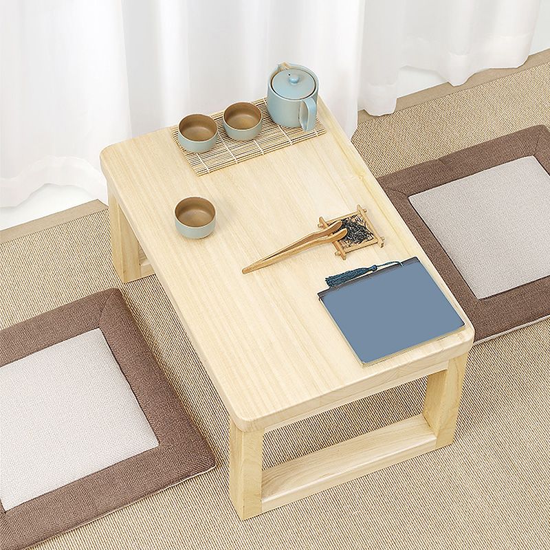 Modern Style Wooden Base Top Rectangular Coffee Table for Apartment Clearhalo 'Coffee & Accent Tables' 'Coffee Tables' 'coffee_tables' 'furn' 'furn_coffee_tables' 'Furniture' 'furniture_coffee_tables' 'Living Room Furniture' 1200x1200_5b6677d8-1d69-4876-91b3-1d3af4989410