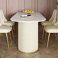 Modern Sintered Stone Dining Table Double Pedestal Table for Dining Room Clearhalo 'Dining Tables & Seating' 'Dining Tables' 'dining_table' 'furn' 'furn_dining_table' 'Furniture' 'Kitchen & Dining Furniture' 1200x1200_5b671c1d-5d60-4c83-ab10-39176c706c0b