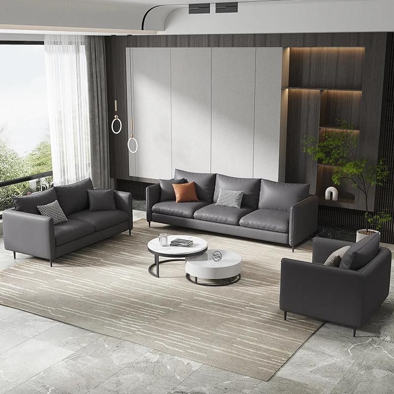 Courette de bras carré standard tissu dos en vrac et sage de sage en cuir faux en gris