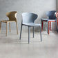 Contemporary Plastic Side Chair Wingback Kitchen Dining Room Chair Clearhalo 'Dining Chairs' 'Dining Tables & Seating' 'dining_chair' 'furn' 'furn_dining_chair' 'Furniture' 'furniture_dining_chair' 'Kitchen & Dining Furniture' 1200x1200_5b6aee92-7428-4068-a818-587ddada41cd