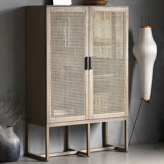 Rectangle Storage Cabinet Solid Wood Bar Pulls Cabinet with Doors Clearhalo 'Cabinets & Chests' 'cabinets_chests' 'furn' 'furn_cabinets_chests' 'Furniture' 'Living Room Furniture' 1200x1200_5b768454-5d30-4f00-b89b-bb5d70763afa