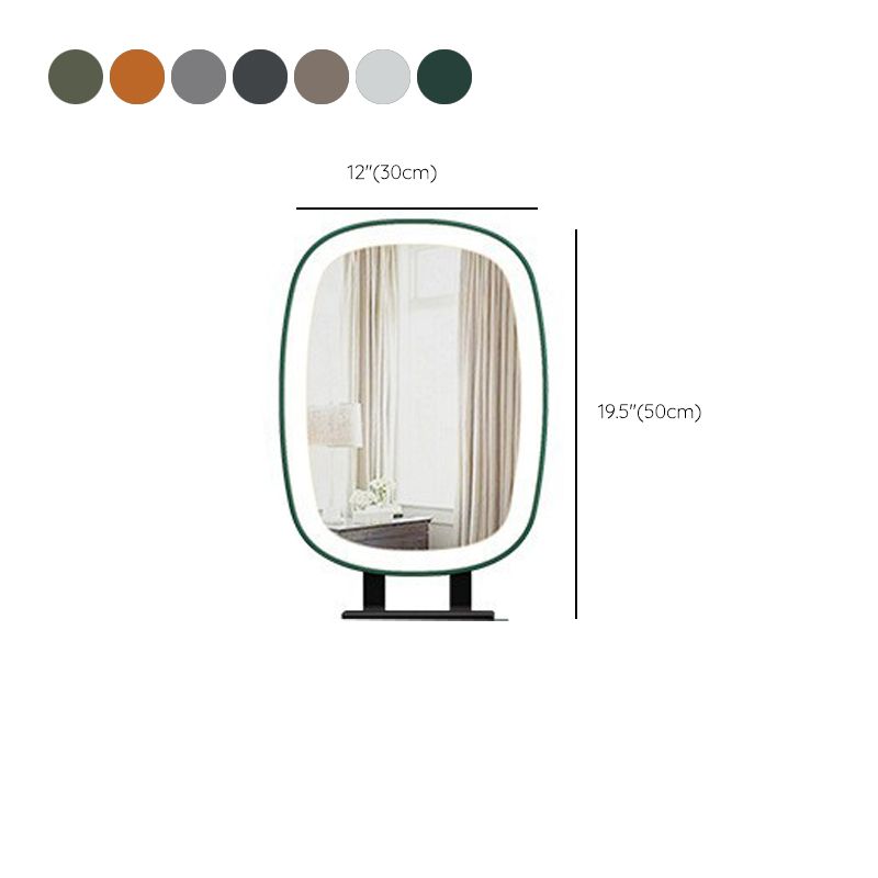 Stile glam in stile 2-disegno a colori solidi tavolo da toeletta per trucco per trucco