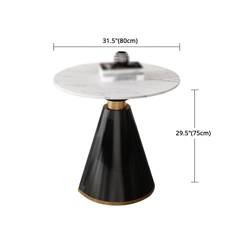 Contemporary 1/4/5 Pieces Dining Set Round Dining Room Table Set with Leather Chairs Clearhalo 'Dining Room Sets' 'Dining Tables & Seating' 'dining_room_set' 'furn' 'furn_dining_room_set' 'Furniture' 'furniture_dining_room_set' 'Kitchen & Dining Furniture' 'kitchen&dining_furn' 'kitchen' 1200x1200_5b7c3b8d-2a9f-490d-a578-b51344a30b8b