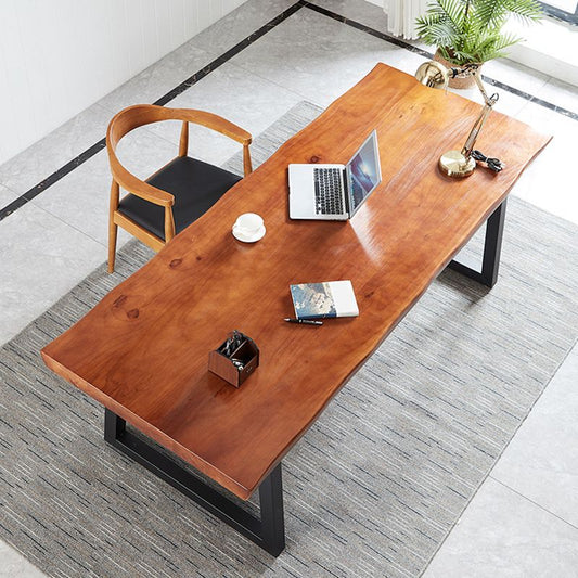 Industrial 29.53 "Tall Office Desk Sled Base HOUTEN Writing Desk