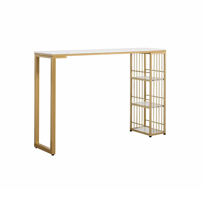 Modern 1/3 Pieces Bar Table Set Rectangle Stone Counter Table with High Stools for Cafe Clearhalo 'Bar Furniture' 'furn' 'furn_home_bar_bar_sets' 'Furniture' 'Home Bars & Bar Sets' 'home_bar_bar_sets' 'Kitchen & Dining Furniture' 1200x1200_5b802a3c-b7de-416e-b16f-6275f7aca9c4