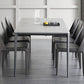 Metal Modern Rectangle Table Sintered Stone Table for Dining Room and Kitchen Clearhalo ' dining_table' 'Dining Tables & Seating' 'Dining Tables' 'Furniture' 'furniture_dining_table' 'Kitchen & Dining Furniture' 'kitchen&dining_furn' 'kitchen' 'kitchen_dining_table' 1200x1200_5b80c685-5d57-49de-ba60-b46b377a9cd4