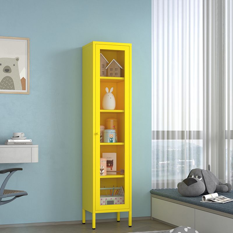 70.87"H Bookshelf Scandinavian Bookcase for Home Office with Door Clearhalo 'Bookcases' 'furn' 'furn_bookcases' 'Furniture' 'Office Furniture' 1200x1200_5b83ca3c-ca3d-4fb5-995a-475adb5eb607