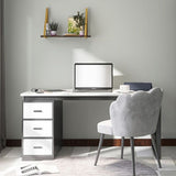 Contemporary White Office Desk Rectangular Writing Desk for Bedroom Clearhalo 'furn' 'furn_office_desk' 'Furniture' 'Office Desks' 'Office Furniture' 'office_desk' 1200x1200_5b875700-bcc1-4cae-9314-eca419e2d2b6