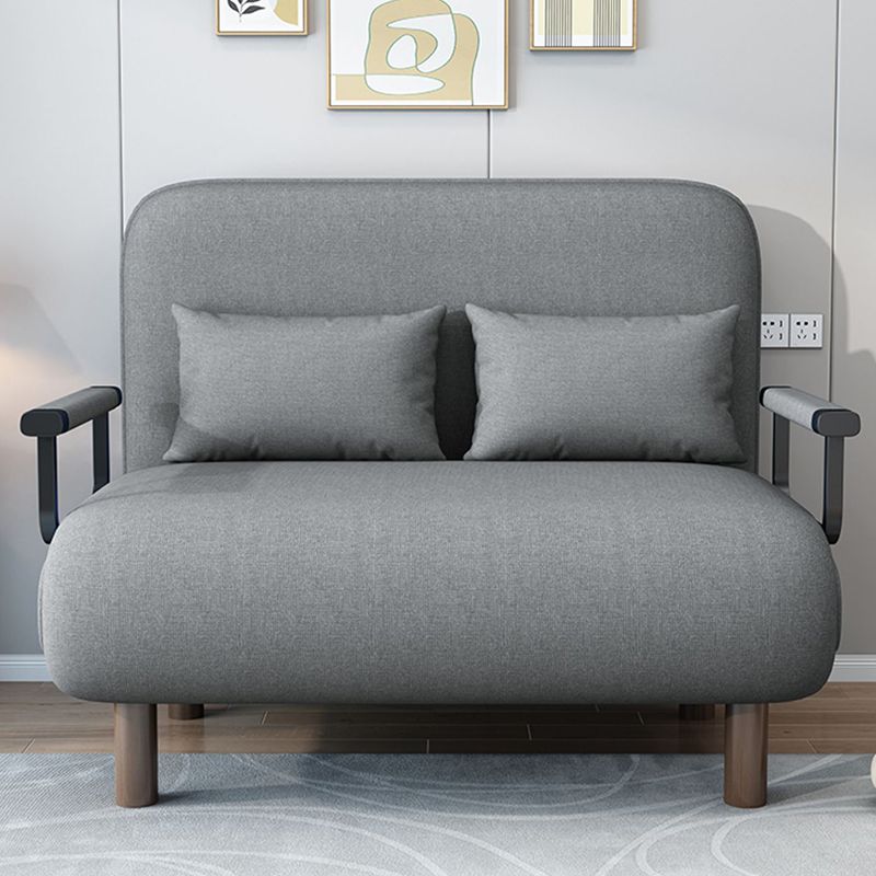 Contemporary Foldable Futon Sleeper Metal Futon and Mattress Clearhalo 'furn' 'furn_futons' 'Furniture' 'Futons & Daybeds' 'Futons' 'Living Room Furniture' 1200x1200_5b87ef91-d33e-456f-9c6b-6969dd5acaae