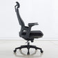 Sedia moderna con braccioli inclusi, sedia girevole, sedia da lavoro ergonomica con schienale alto