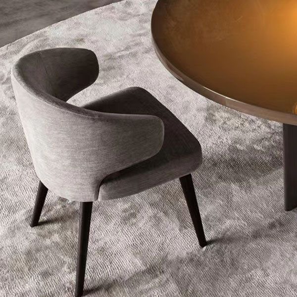 Dining Room Dining Chairs Modern Dining Side Chairs with Wood Legs Clearhalo 'Dining Chairs' 'Dining Tables & Seating' 'dining_chair' 'furn' 'furn_dining_chair' 'Furniture' 'furniture_dining_chair' 'Kitchen & Dining Furniture' 1200x1200_5b8addf9-1a24-41e5-9577-126d6b809183