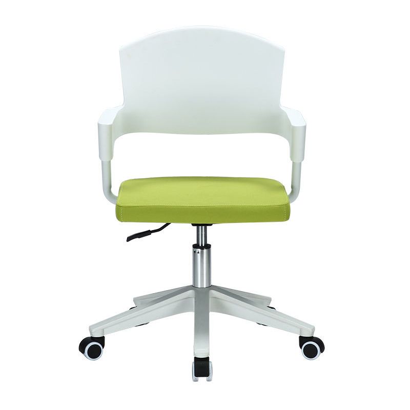 Chaise informatique contemporaine chaise en milieu de dos avec roues réglables