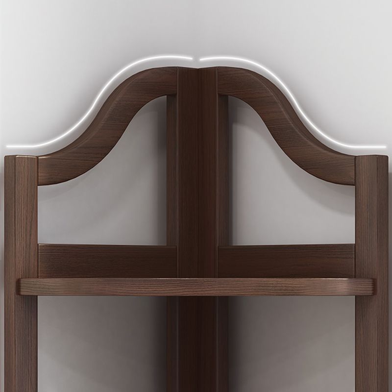 Modern Style Corner Bookshelf Solid Wood Vertical Bookcase for Home