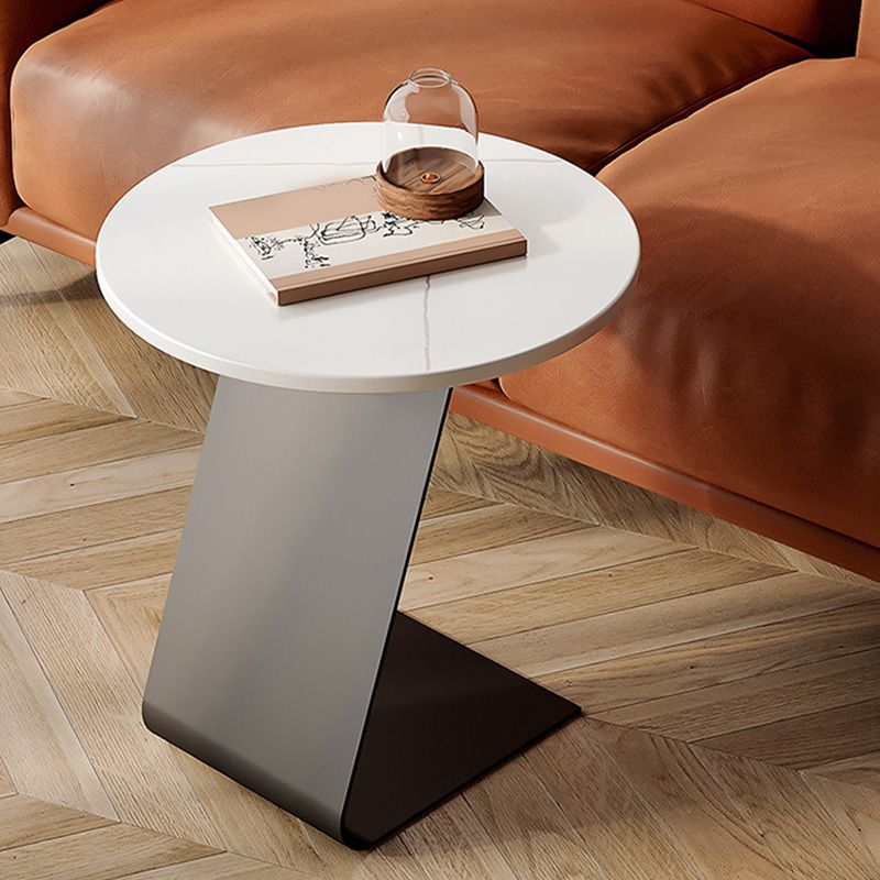 Runder Akzent Seitentisch Metall C Seitentisch Seitenende Snacktisch