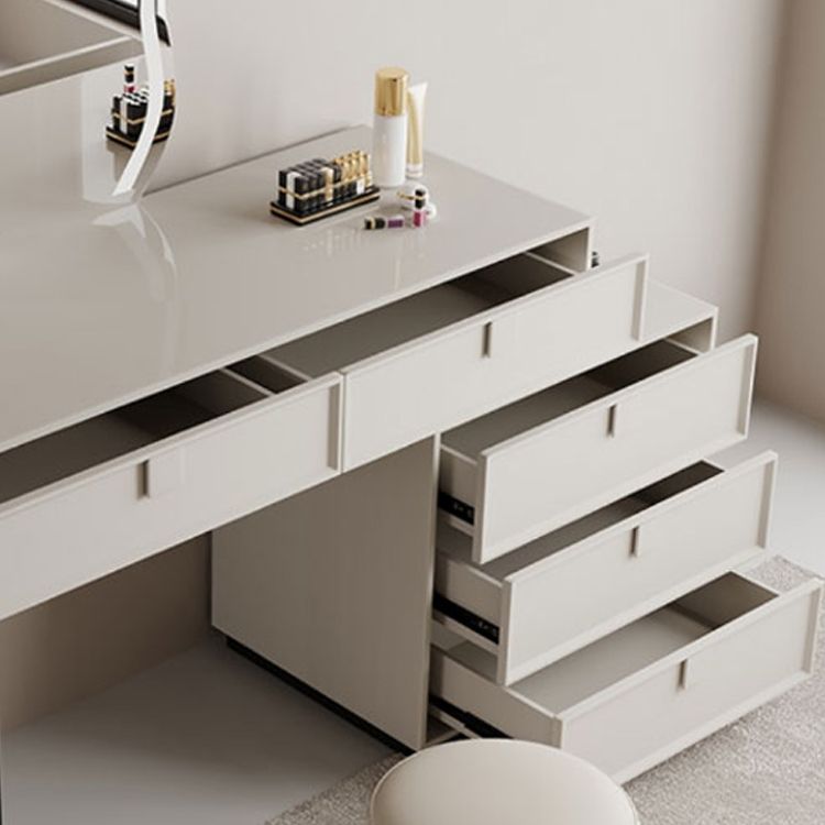 Standing White Makeup Vanity Desk Bedroom Vanity Dressing Table Set Clearhalo 'Bedroom Furniture' 'furn' 'furn_makeup_vanities' 'Furniture' 'Makeup Vanities' 'makeup_vanities' 1200x1200_5b911d8d-e507-4686-9b8e-2d6e9af176aa