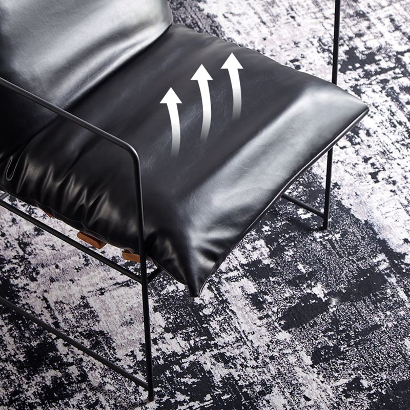 Président du bras 26,77 "L x 26,77" W x 26,77 "H Accent fauteuil avec oreiller en arrière