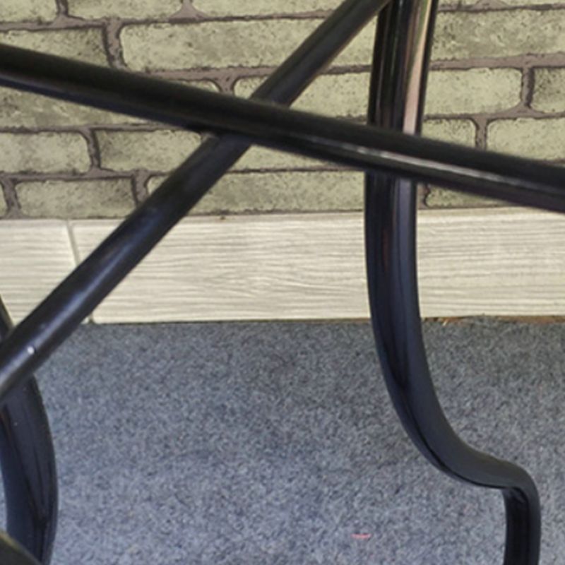 Contemporary Solid Wood End Table Metal Frame Gross Legs Sofa Side Accent Table Clearhalo 'Coffee & Accent Tables' 'End & Side Tables' 'end_side_tables' 'furn' 'furn_end_side_tables' 'Furniture' 'Living Room Furniture' 1200x1200_5b91688b-6725-4c27-8547-5a1d2ce1deb8