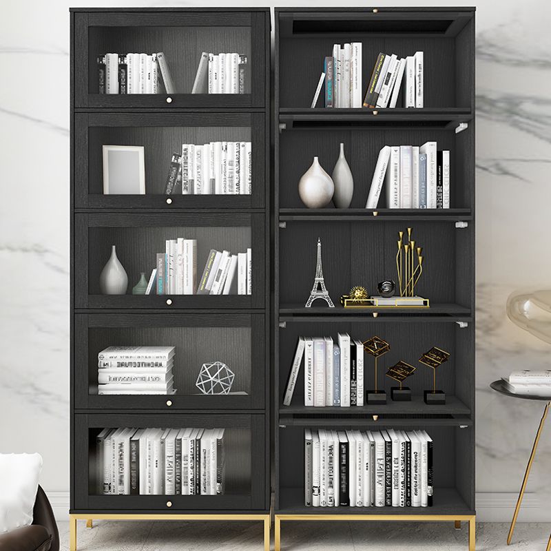Glam Bookshelf Standard Wooden Shelf Bookcase with Cabinets for Office Clearhalo 'Bookcases' 'furn' 'furn_bookcases' 'Furniture' 'furniture_bookcases' 'Office Furniture' 1200x1200_5b988370-860e-4236-b99b-01fe41ba63da
