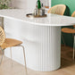 Contemporary Wood Standard Dining Table Oval Shape Kitchen Dining Table with Pedestal Base Clearhalo ' dining_table' 'Dining Tables & Seating' 'Dining Tables' 'furn' 'furn_dining_table' 'Furniture' 'furniture_dining_table' 'Kitchen & Dining Furniture' 'kitchen&dining_furn' 'kitchen' 'kitchen_dining_table' 1200x1200_5b9b07c8-b494-4906-be70-b244d72aae3a