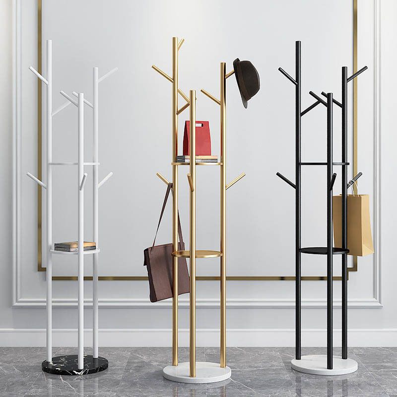 Ext Entry Hall Tree Glam Free Standing Hall Stand con gancio