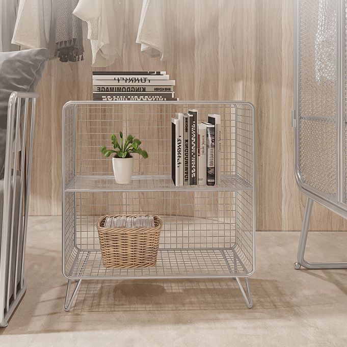 Glam Style Metal Bookshelf Standard Closed Back Shelf Bookcase for Home Clearhalo 'Bookcases' 'furn' 'furn_bookcases' 'Furniture' 'furniture_bookcases' 'Office Furniture' 1200x1200_5b9f7bcd-fa07-405c-b854-fd42e87ca33f