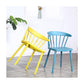 Contemporary Style Windsor Back Side Chair Plastic Dining Chair for Home Clearhalo ' kitchen&dining_furn' 'Dining Chairs' 'Dining Tables & Seating' 'dining_chair' 'furn' 'furn_dining_chair' 'Furniture' 'furniture_dining_chair' 'Kitchen & Dining Furniture' 'kitchen' 1200x1200_5ba07b01-3c43-4ca3-a67e-c62ec5e87af8