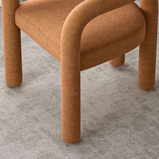 Contemporary Style Dining Chair Kitchen Arm Side Chair with Metal Legs Clearhalo ' kitchen&dining_furn' 'Dining Chairs' 'Dining Tables & Seating' 'dining_chair' 'furn' 'furn_dining_chair' 'Furniture' 'furniture_dining_chair' 'Kitchen & Dining Furniture' 'kitchen' 1200x1200_5ba0d3ff-8ba6-4bde-b33b-e63c0307bbae