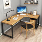 Modern Solid Wood Writing Desk Sled Base 29.53" Tall Office Desk (Drawers not Included) Clearhalo 'furn' 'furn_office_desk' 'Furniture' 'Office Desks' 'Office Furniture' 'office_desk' 1200x1200_5ba3e70e-bd03-4ea3-ae36-44ab3343434e