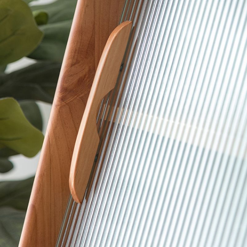 Contemporary Glass Doors Dining Hutch Pine Storage Cabinet for Living Room Clearhalo 'Display & China Cabinets' 'display_china_cabinets' 'furn' 'furn_display_china_cabinets' 'Furniture' 'Kitchen & Dining Furniture' 1200x1200_5ba486e0-62b0-49a8-a02a-2a60c68d7dd4