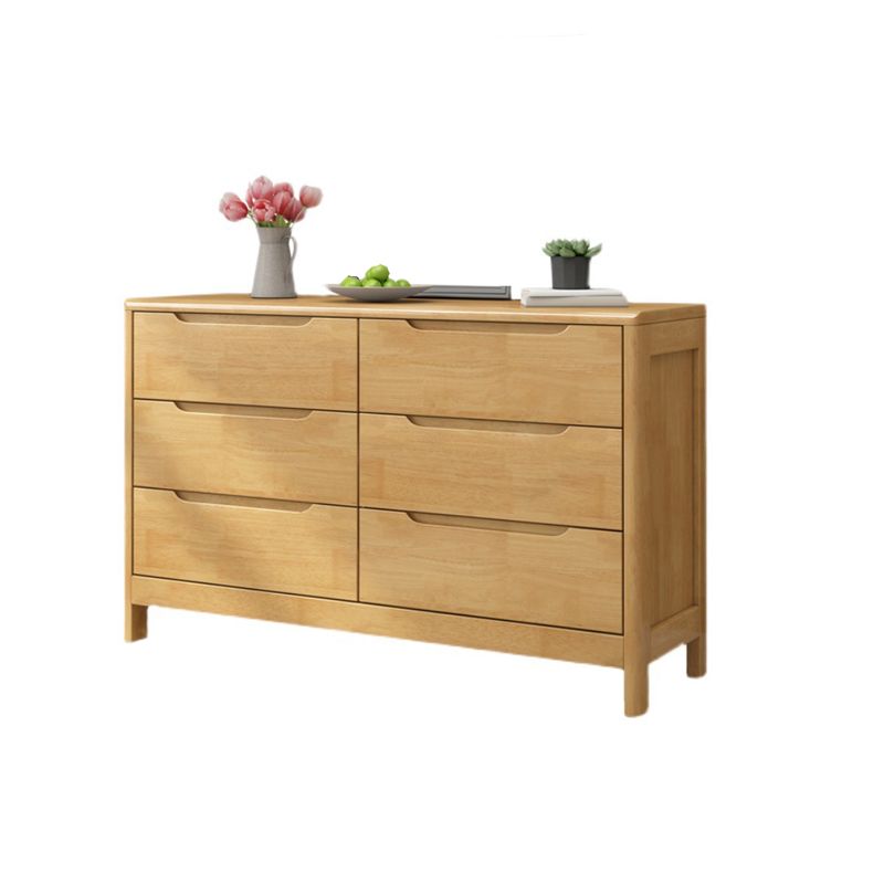 16" W Chest Rubber Wood Storage Chest Dresser with Drawers for Bedroom Clearhalo 'Bedroom Furniture' 'Dressers & Chests' 'dressers_chests' 'furn' 'furn_dressers_chests' 'Furniture' 1200x1200_5ba50619-a4cc-401f-ba01-4640456a48c1