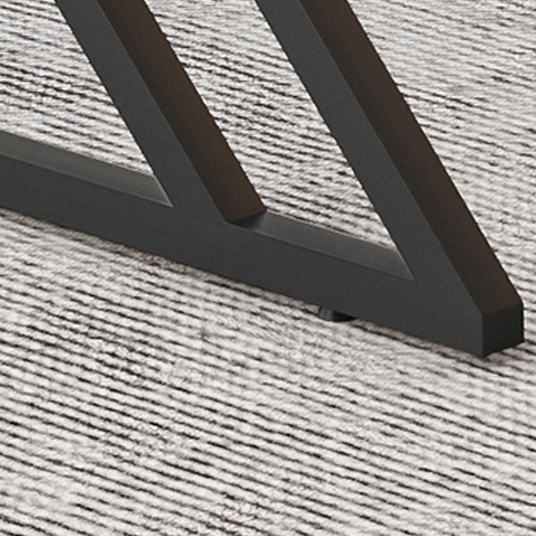 Table d'écriture en pierre de bureau de bureau rectangle de style moderne