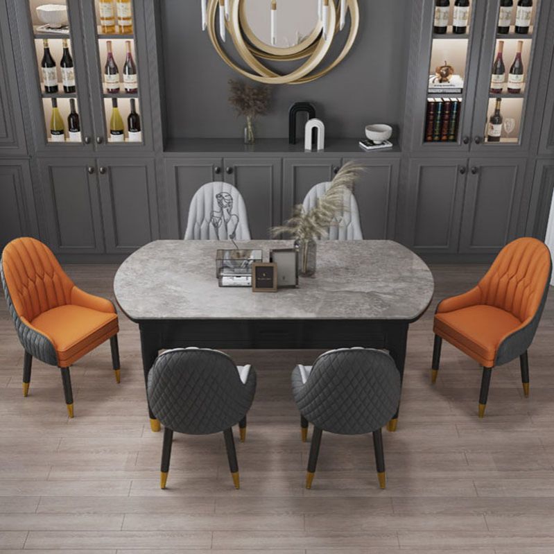 Scandinavian Indoor Arm Chair Upholstered Parsons Back Wood Dining Room Chair Clearhalo ' kitchen&dining_furn' 'Dining Chairs' 'Dining Tables & Seating' 'dining_chair' 'furn' 'furn_dining_chair' 'Furniture' 'furniture_dining_chair' 'Kitchen & Dining Furniture' 'kitchen' 1200x1200_5ba7ae0c-f7a7-4480-b40c-9590d3602c3e