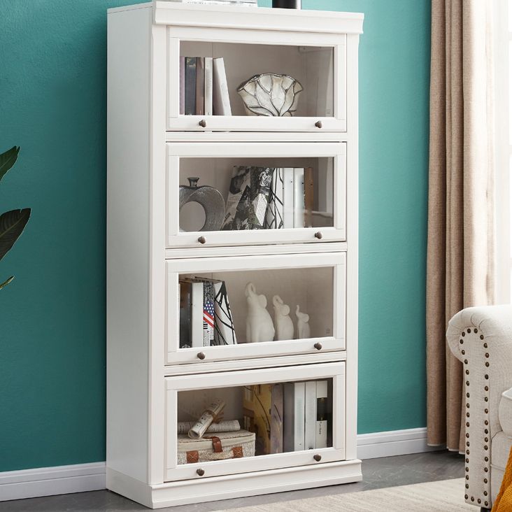 Wooden Vertical Bookcase Contemporary Closed Back Bookshelf for Home Office Clearhalo 'Bookcases' 'furn' 'furn_bookcases' 'Furniture' 'furniture_bookcases' 'Office Furniture' 1200x1200_5ba9d930-e325-41a1-9421-70cbec794838