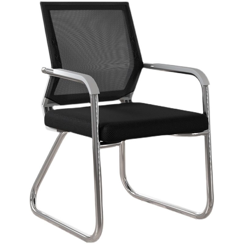 Sedia a back office a back office sedia da scrivania in plastica con base a slitta