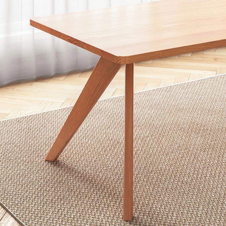 Rectangle Dining Set 1/2/5 Pcs Solid Wood Dining Table and Chairs Clearhalo 'Dining Room Sets' 'Dining Tables & Seating' 'dining_room_set' 'furn' 'furn_dining_room_set' 'Furniture' 'Kitchen & Dining Furniture' 1200x1200_5bae54f3-5e91-455f-b940-56d841a77f4d