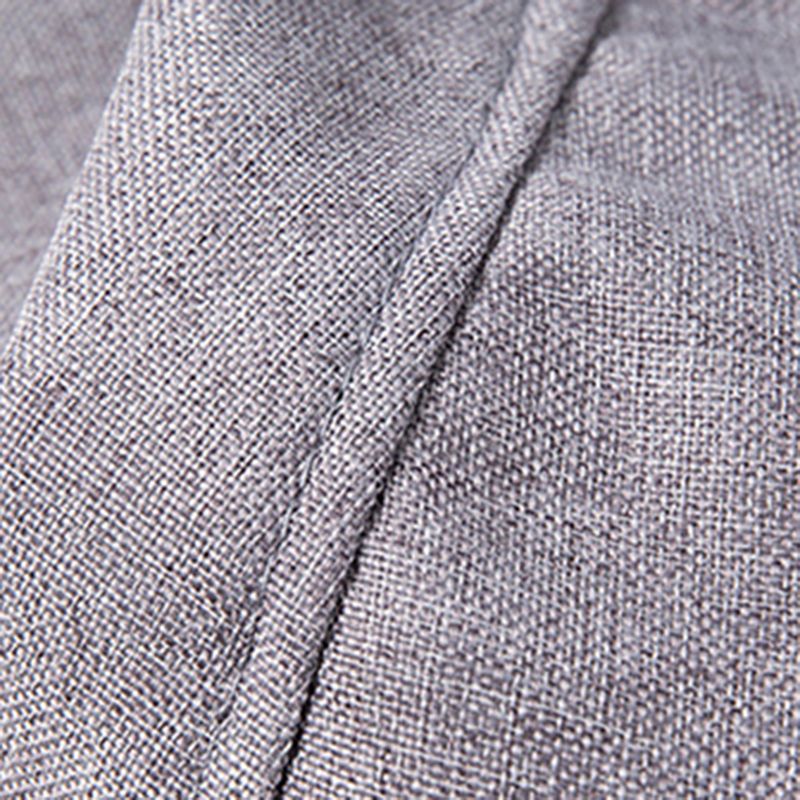 Contemporary Style Single Sofa Chair Fixed Back Armless Chair for Bedroom