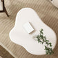 Scandinavian Coffee Table 4 Legs & Free form Wooden in White Clearhalo 'Coffee & Accent Tables' 'Coffee Tables' 'coffee_tables' 'furn' 'furn_coffee_tables' 'Furniture' 'Living Room Furniture' 1200x1200_5bb29303-1394-400c-8940-c40d1cafde6f