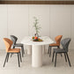 Metal Modern Free Form Table Marble Top Table for Dining Room and Kitchen Clearhalo ' dining_table' 'Dining Tables & Seating' 'Dining Tables' 'furn' 'furn_dining_table' 'Furniture' 'furniture_dining_table' 'Kitchen & Dining Furniture' 'kitchen&dining_furn' 'kitchen' 'kitchen_dining_table' 1200x1200_5bb443f0-dca8-4bff-a129-e6a5aac30af2