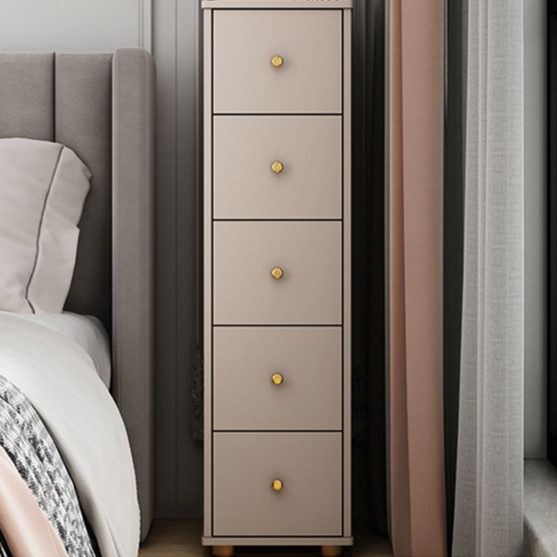 Armoire latérale rectangulaire moderne armoire de rangement en bois avec tiroir