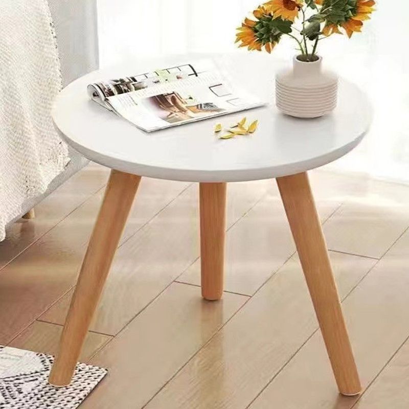 Contemporary Style Side End Table 3 Legs Sofa Side Accent Table Round Side End Table