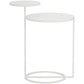 Contemporary Metal Accent Table Nightstand 21.65" Tall Bed Nightstand Clearhalo 'Bedroom Furniture' 'furn' 'furn_night_stand' 'Furniture' 'night_stand' 'Nightstands' 1200x1200_5bbd466b-f3fb-4ac5-842d-6c99014618f2