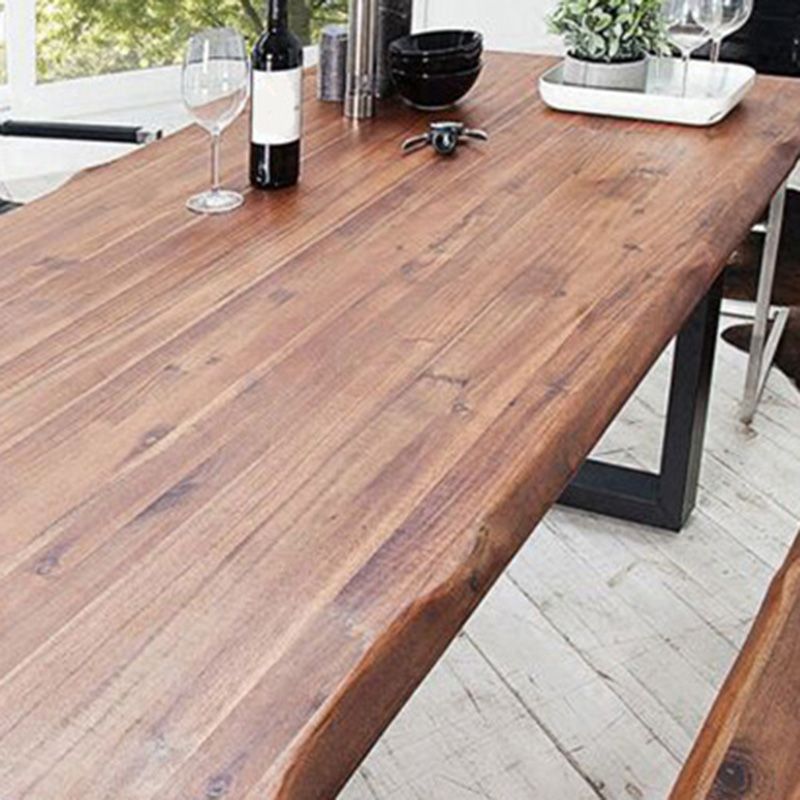 Rectangular Solid Wood Writing Desk Industrial Office Meeting Desk Clearhalo 'furn' 'furn_office_desk' 'Furniture' 'Office Desks' 'Office Furniture' 'office_desk' 1200x1200_5bbe0e05-f8df-4cac-98ee-1ff37e1055a2