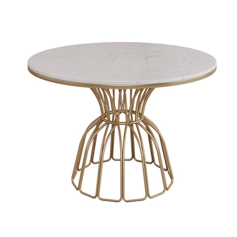 Glam 1/4/5 Pieces Round Dining Set Sintered Stone Dining Table Set for Home Use Clearhalo 'Dining Room Sets' 'Dining Tables & Seating' 'dining_room_set' 'furn' 'furn_dining_room_set' 'Furniture' 'furniture_dining_room_set' 'Kitchen & Dining Furniture' 'kitchen&dining_furn' 'kitchen' 1200x1200_5bbf3982-9e53-47cb-bce9-75b77188e46d