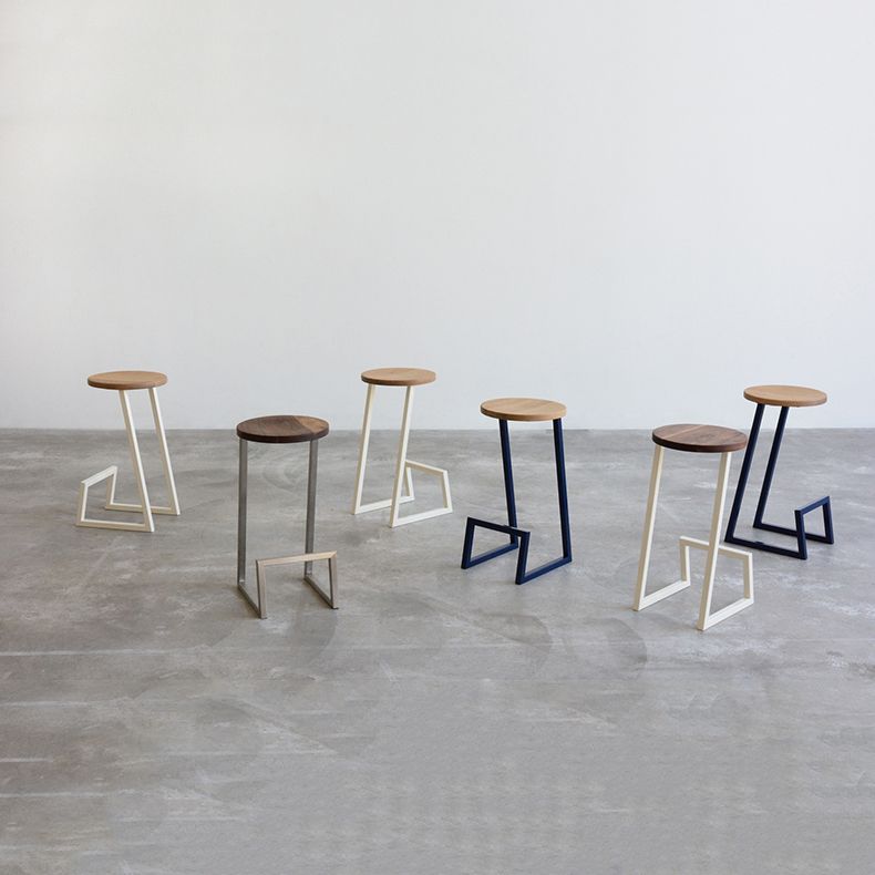 Modern Style Iron Bar Stool with Footrest Bristol Creative Bar Stool (set of 2) Clearhalo 'Bar Furniture' 'Bar Stools' 'bar_stools' 'furn' 'furn_bar_stools' 'furniture_bar_stools' 'Kitchen & Dining Furniture' 'kitchen&dining_furn' 'kitchen' 'kitchen_furn' Furniture' 1200x1200_5bbfa781-dddf-42aa-921d-1dbb7bc88dc8