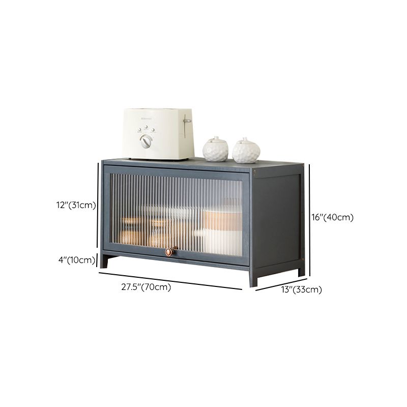 Mesa contemporánea de la mesa del aparador Bamboo con puertas para la cocina