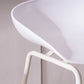 Nordic Style Plastic Bar Stools Footrest Indoor Counter Stool with Metal Legs