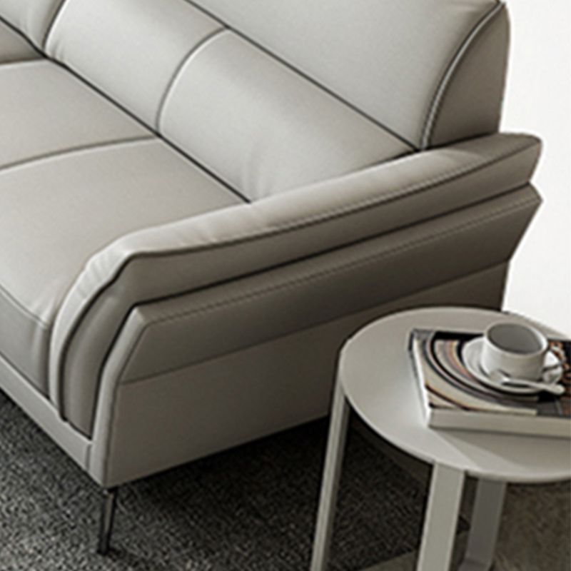 Divano in pelle resistente alla macchia del banco standard contemporanea