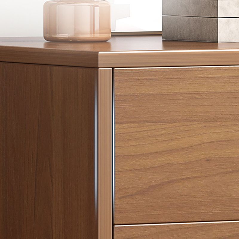 29.52'"/35.43" Tall Brown Wooden Chest, Rectangle Accent Chest with Drawers Clearhalo 'Cabinets & Chests' 'cabinets_chests' 'furn' 'furn_cabinets_chests' 'Furniture' 'Living Room Furniture' 1200x1200_5bc24c99-02d1-43e2-96ec-a2ec807efcc1