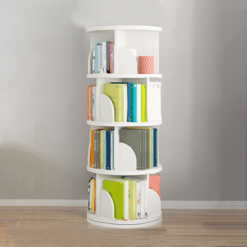 Roteerbare boekenkast hedendaagse stijl boekenplank voor huiskantoorstudieruimte